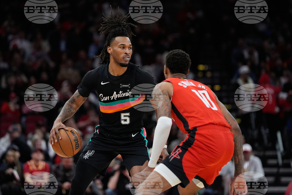 Spurs Rockets Basketball