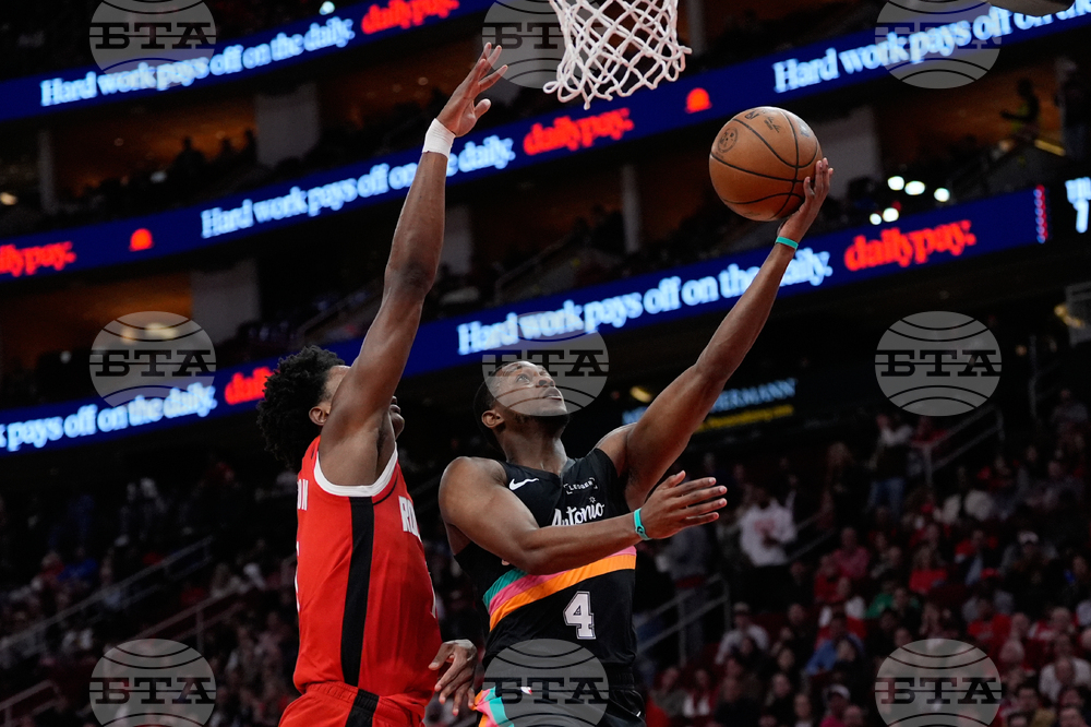 Spurs Rockets Basketball