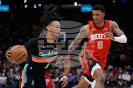 Spurs Rockets Basketball