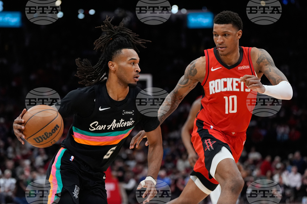 Spurs Rockets Basketball