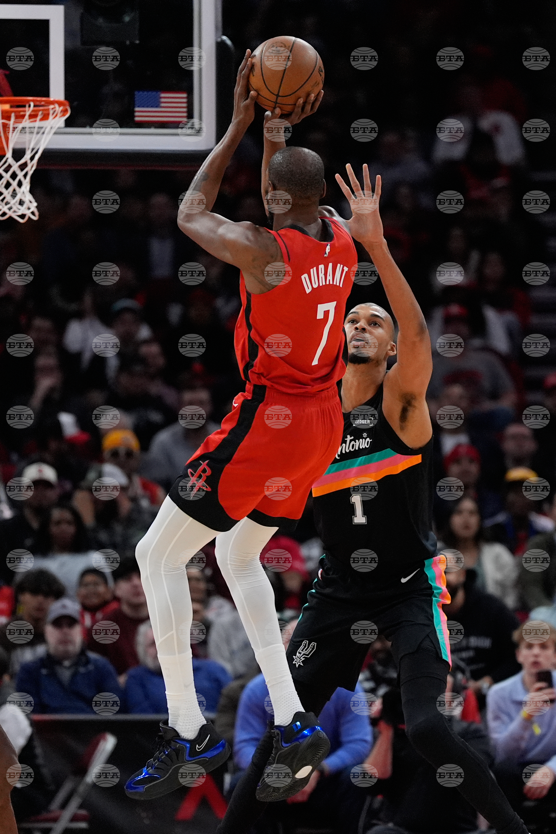 Spurs Rockets Basketball