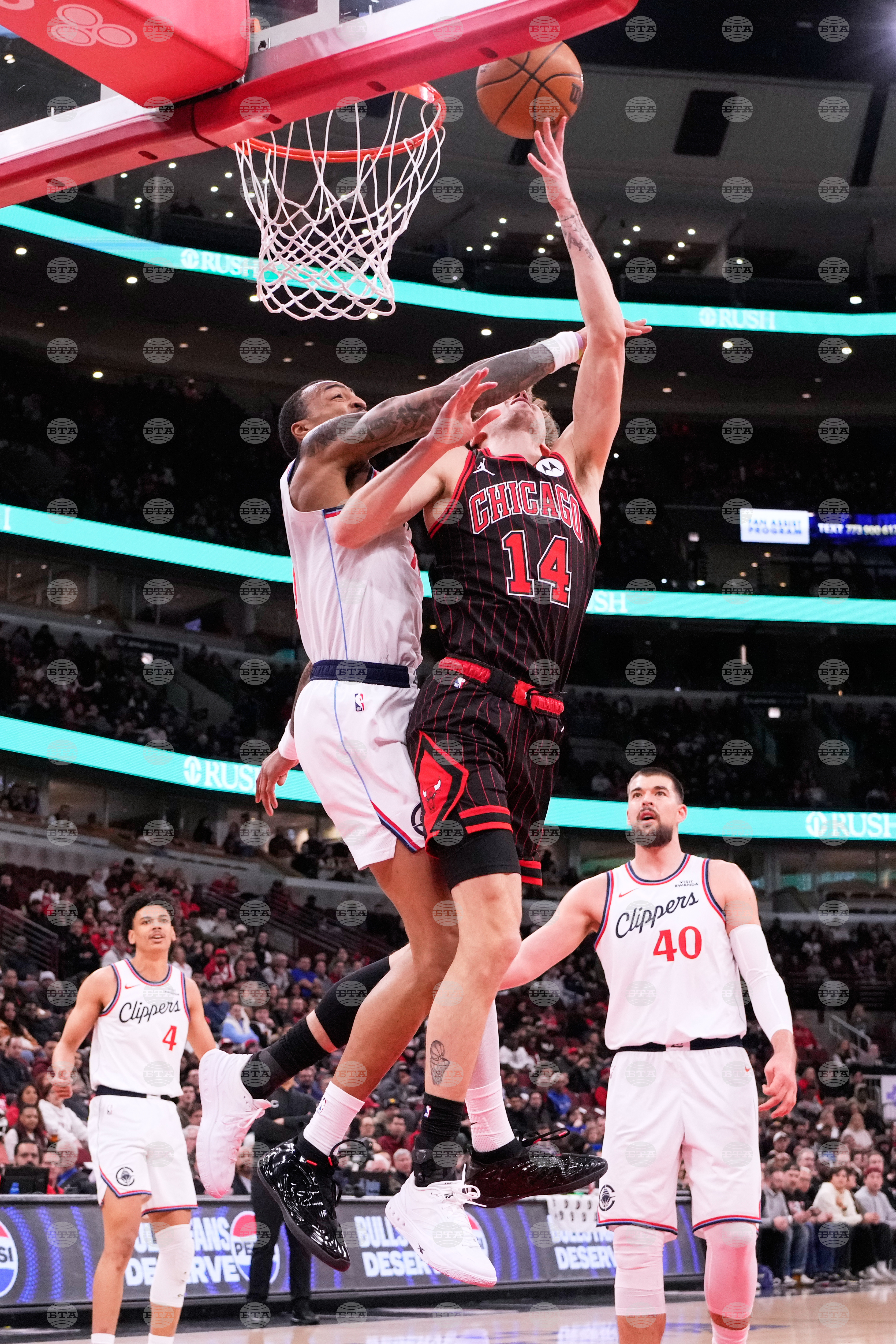 Clippers Bulls Basketball