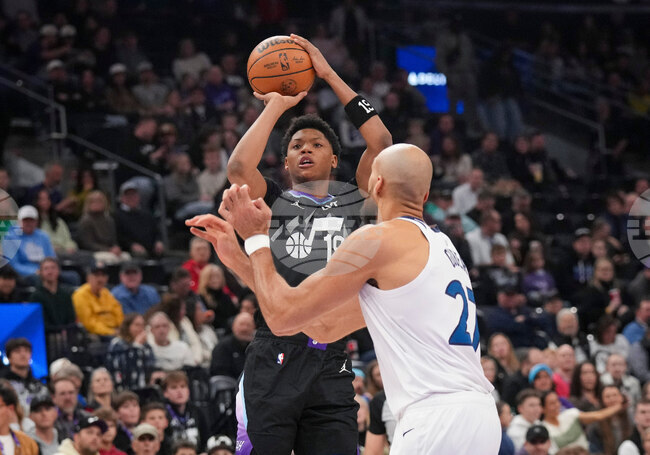 Timberwolves Jazz Basketball