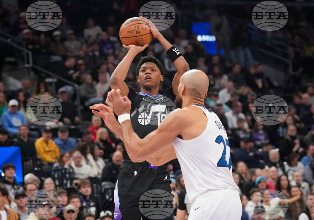 Timberwolves Jazz Basketball