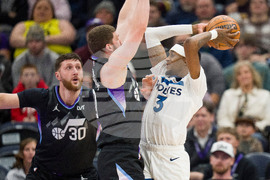 Timberwolves Jazz Basketball