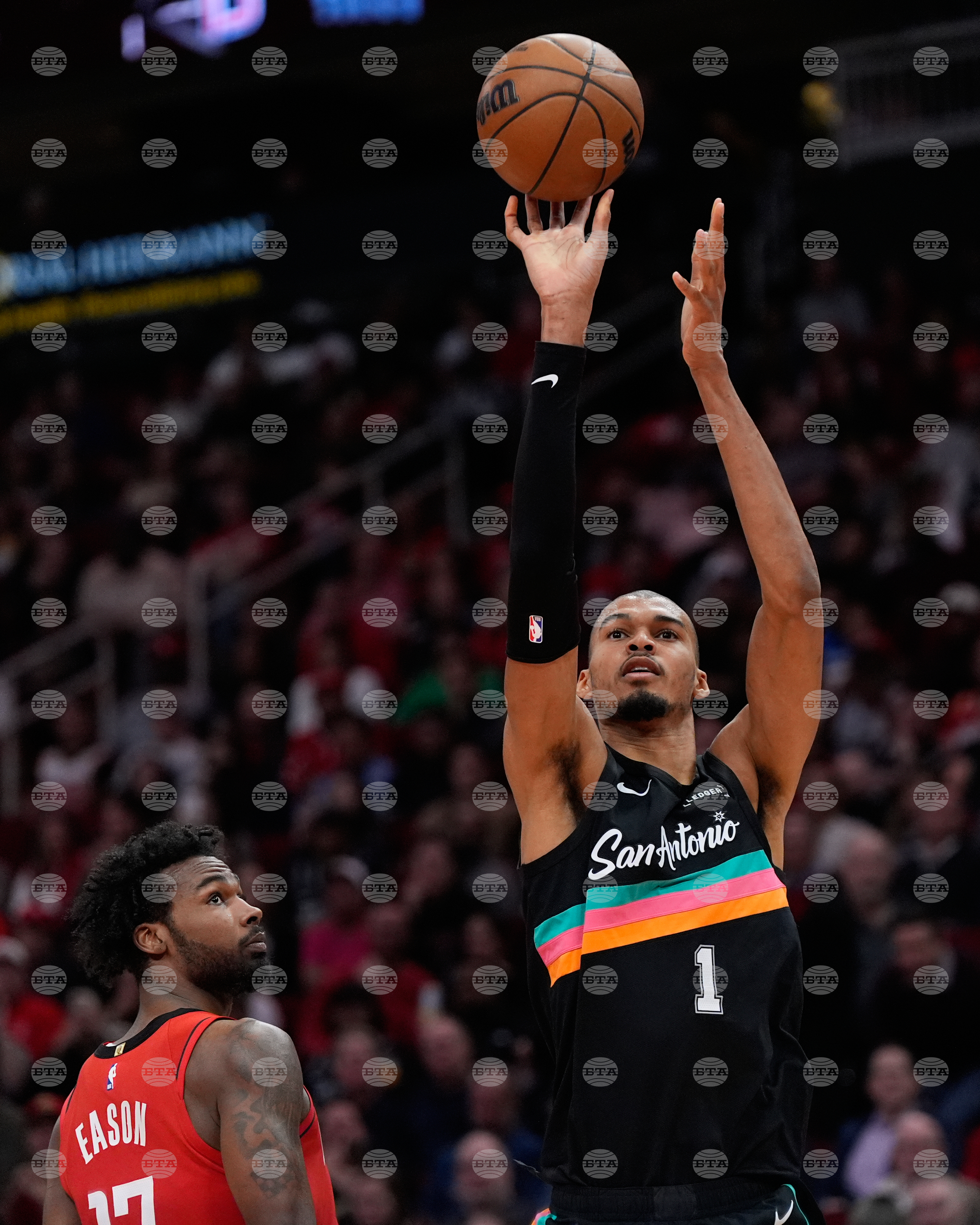 Spurs Rockets Basketball