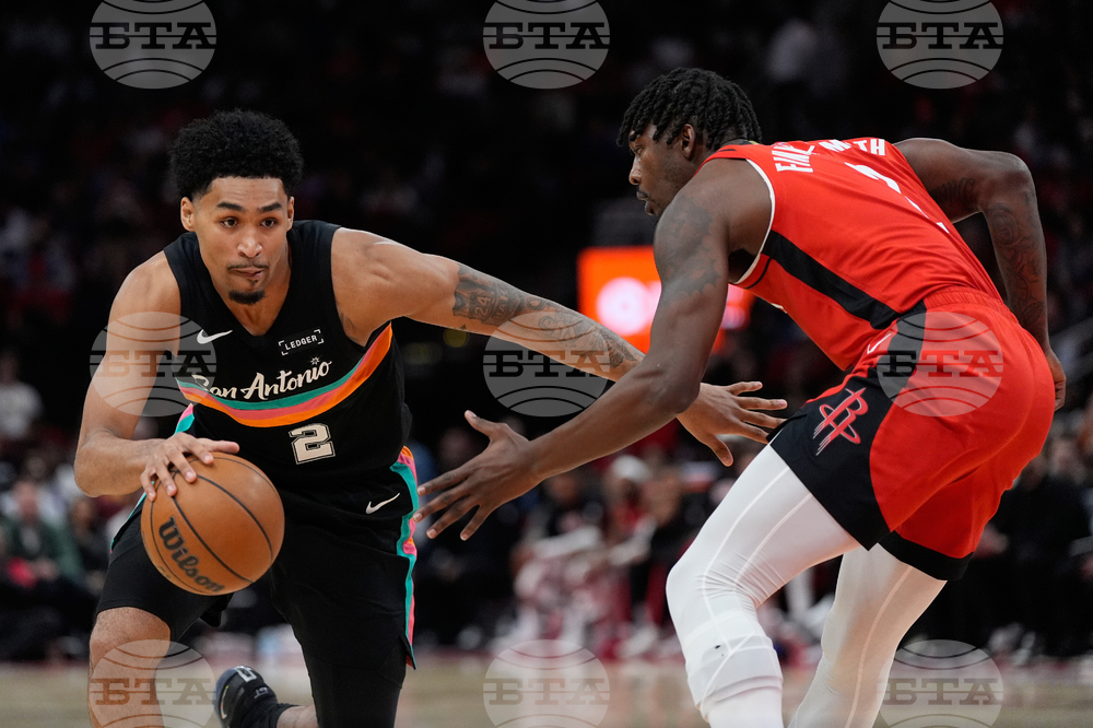 Spurs Rockets Basketball