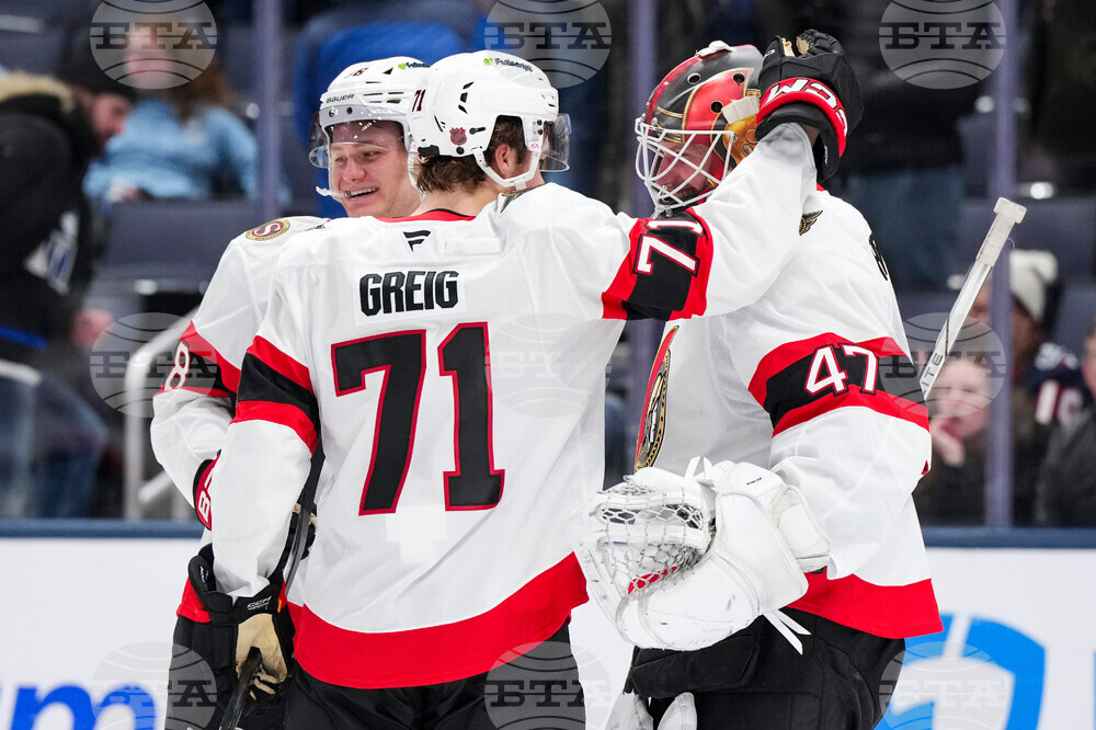 Senators Blue Jackets Hockey