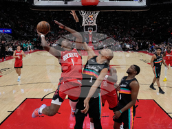 Spurs Rockets Basketball