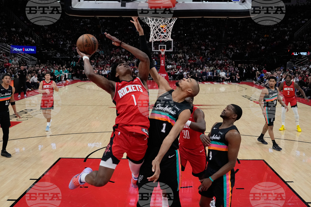 Spurs Rockets Basketball
