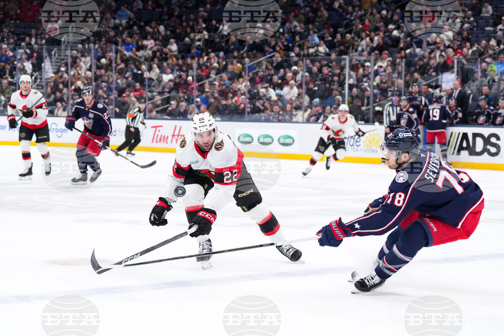 Senators Blue Jackets Hockey