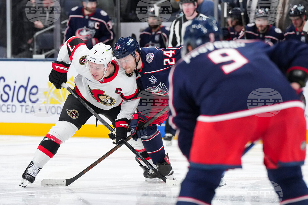 Senators Blue Jackets Hockey