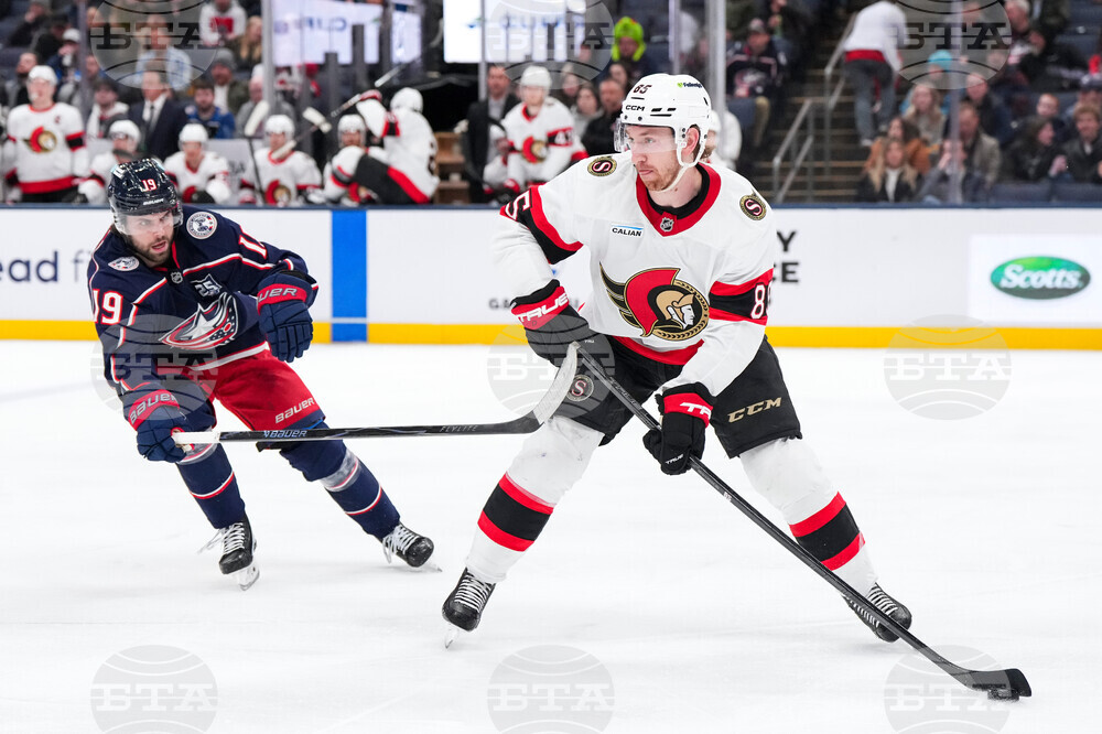 Senators Blue Jackets Hockey