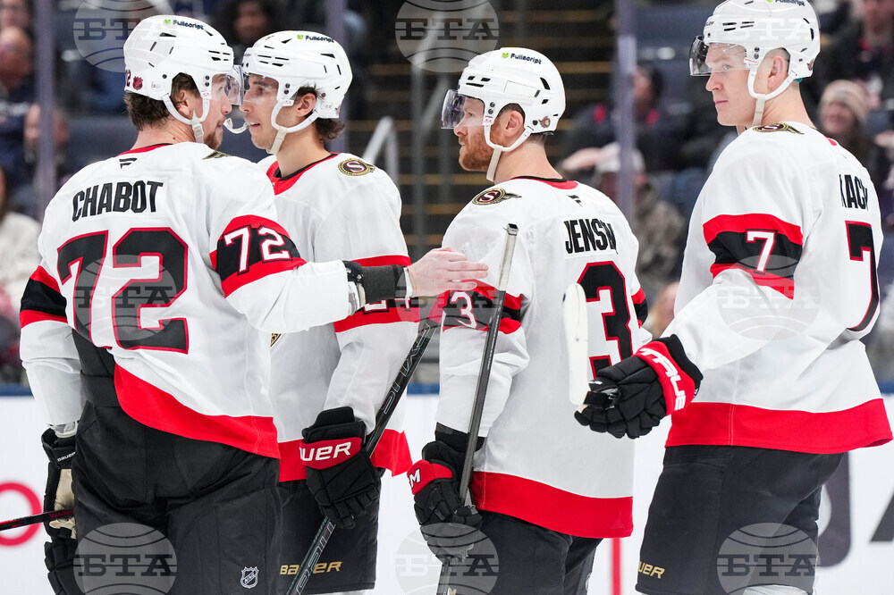 Senators Blue Jackets Hockey