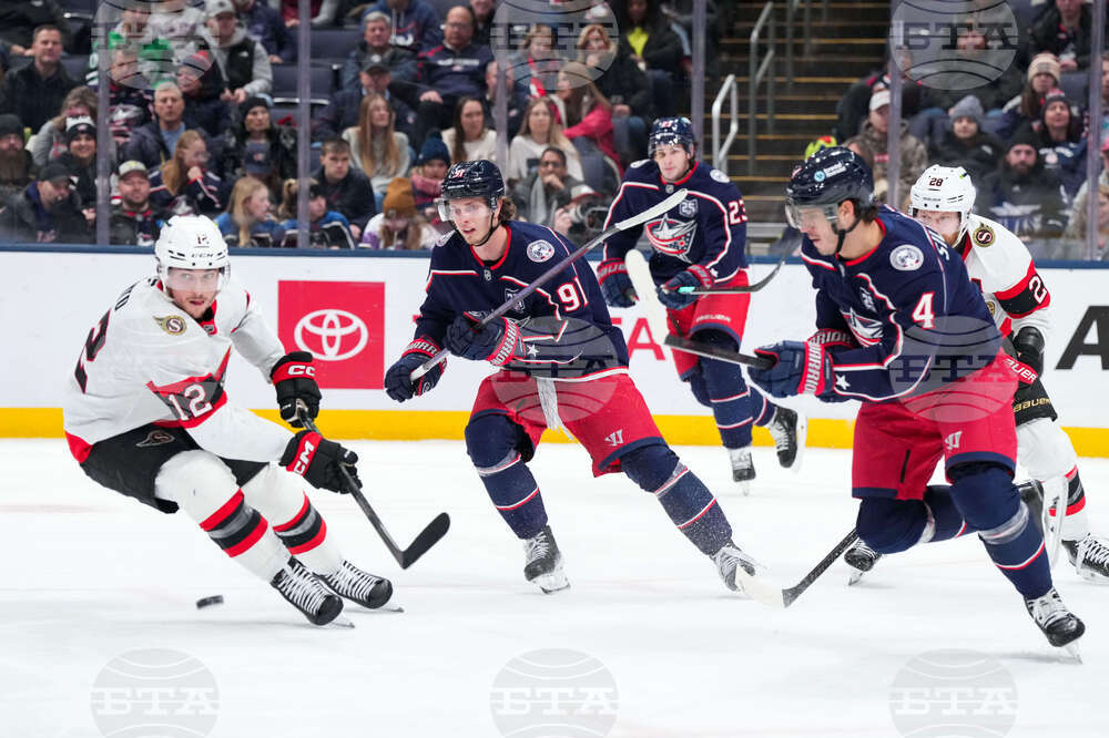 Senators Blue Jackets Hockey