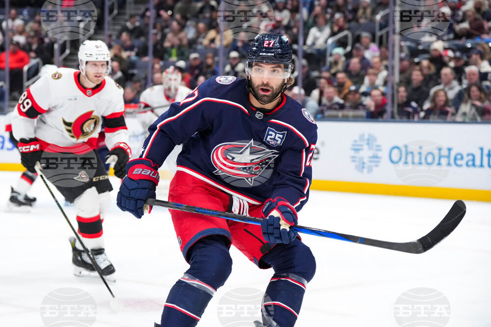 Senators Blue Jackets Hockey