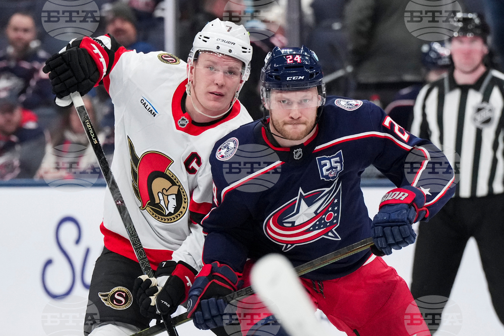 Senators Blue Jackets Hockey