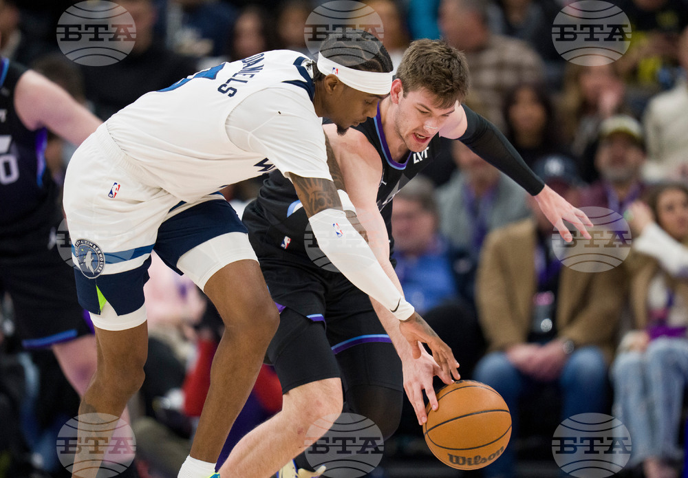 Timberwolves Jazz Basketball