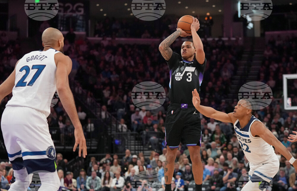 Timberwolves Jazz Basketball