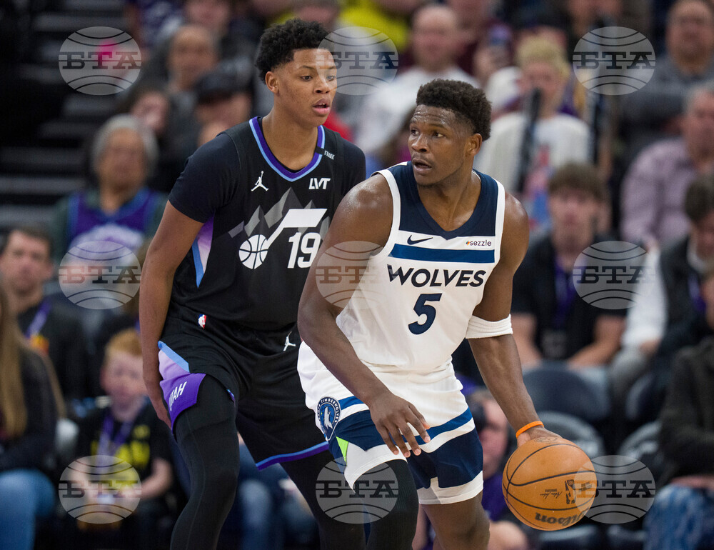Timberwolves Jazz Basketball