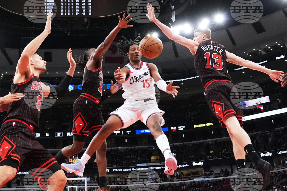 APTOPIX Clippers Bulls Basketball