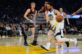 Raptors Warriors Basketball