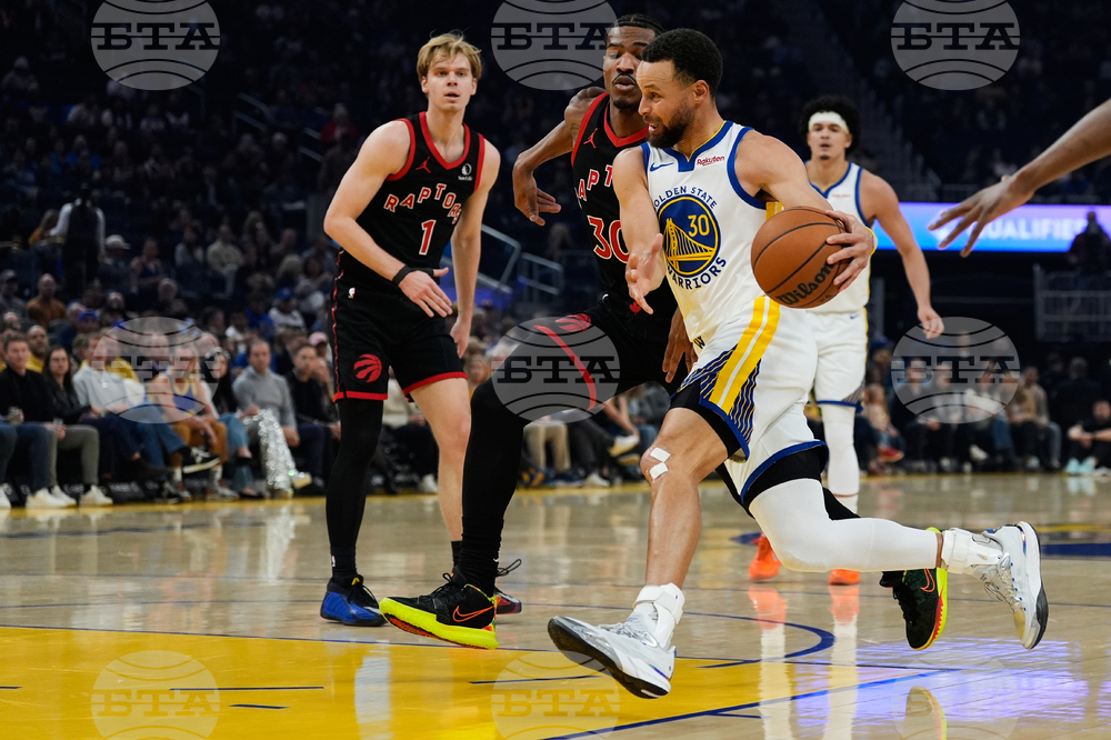 Raptors Warriors Basketball