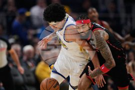 Raptors Warriors Basketball