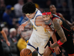 Raptors Warriors Basketball