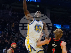 Raptors Warriors Basketball