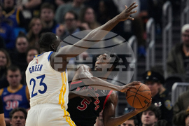 Raptors Warriors Basketball