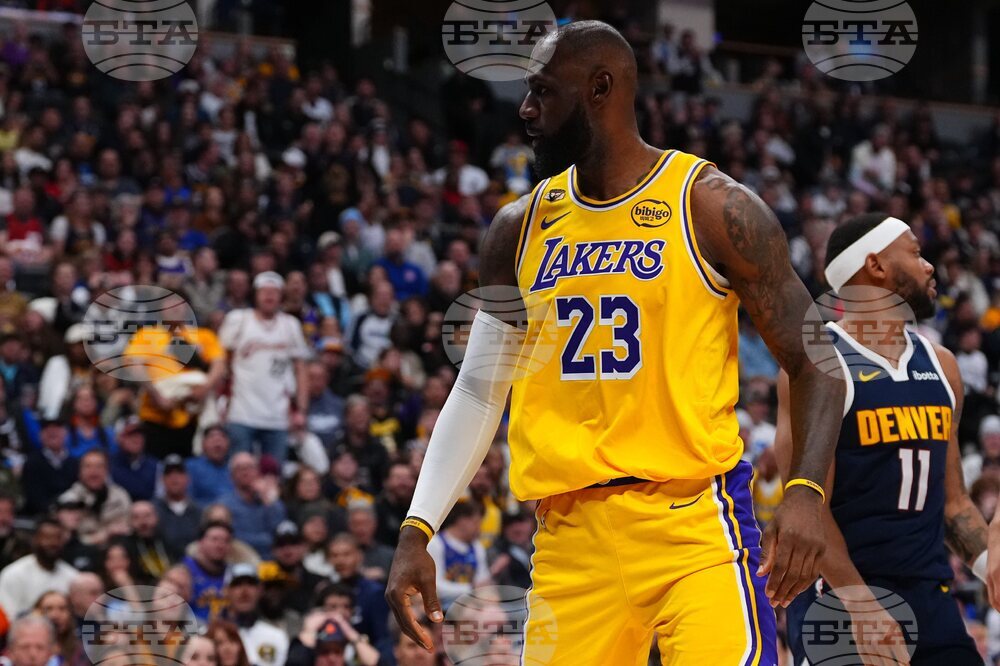 Lakers Nuggets Basketball