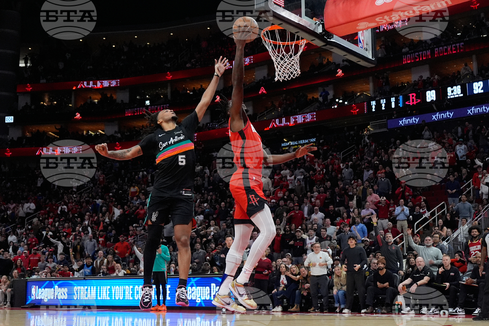 Spurs Rockets Basketball