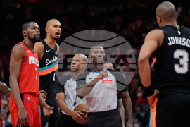 Spurs Rockets Basketball