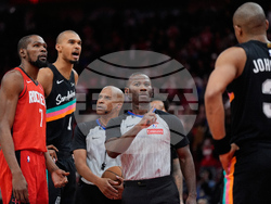 Spurs Rockets Basketball