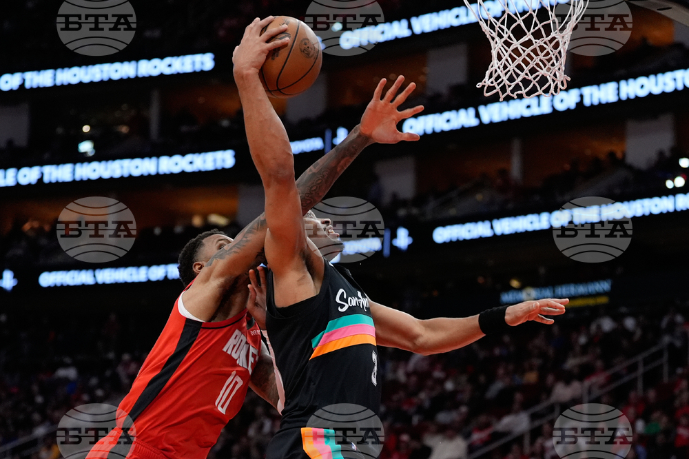 Spurs Rockets Basketball
