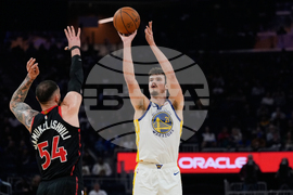 Raptors Warriors Basketball