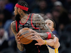 Raptors Warriors Basketball