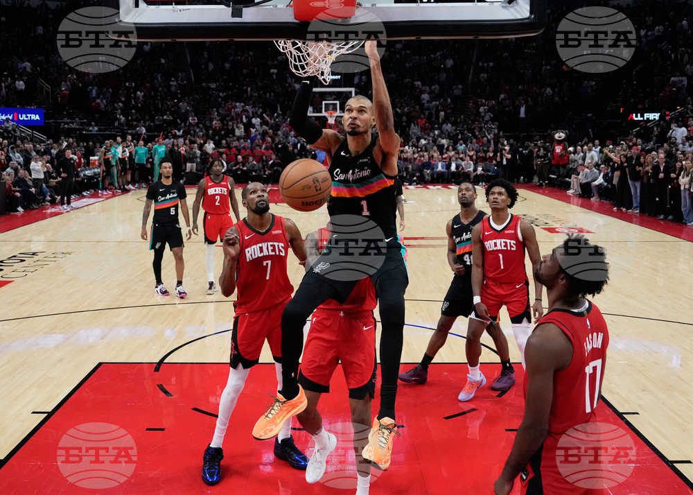 Spurs Rockets Basketball