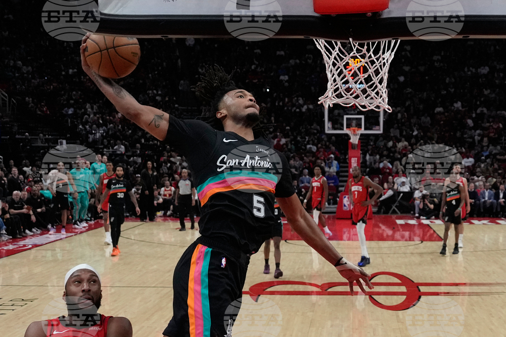 Spurs Rockets Basketball