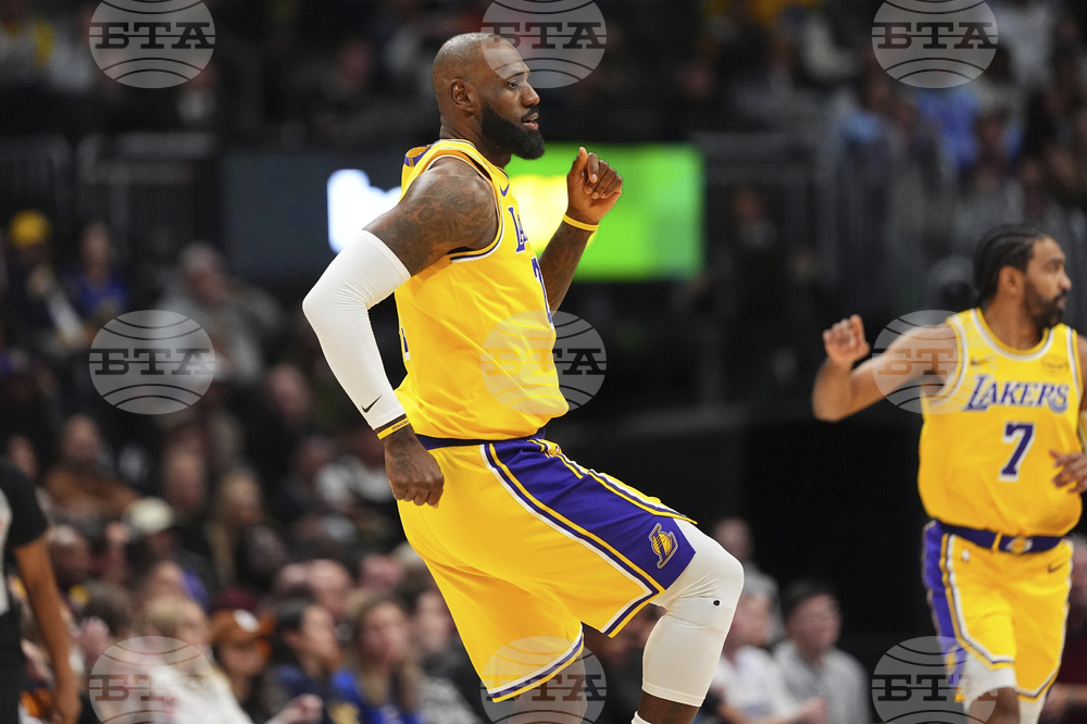 Lakers Nuggets Basketball