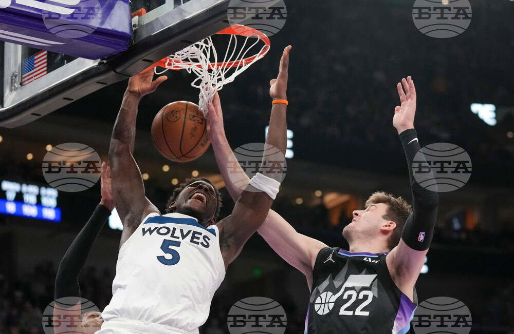 Timberwolves Jazz Basketball