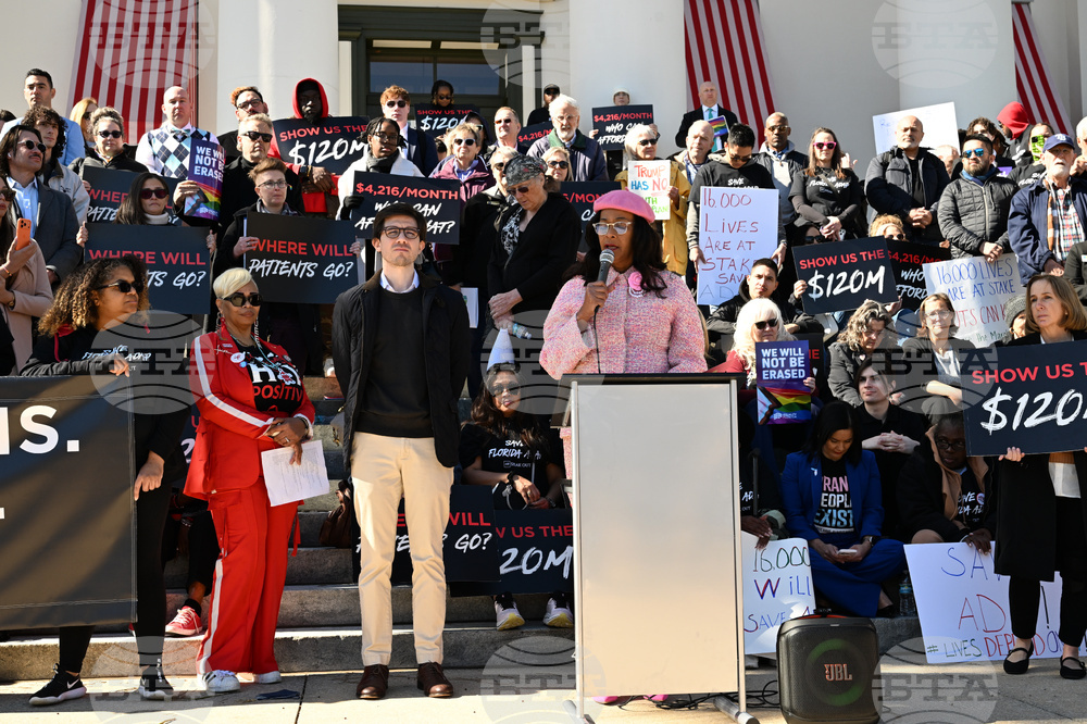 AHF ADAP Rally in Tallahassee, FL