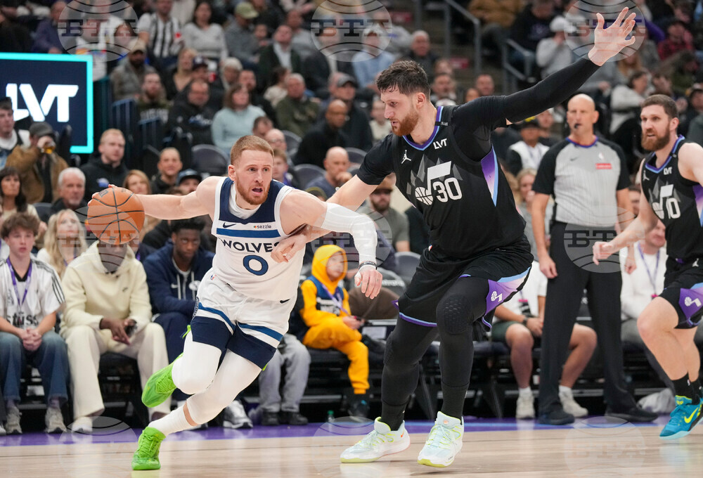 Timberwolves Jazz Basketball