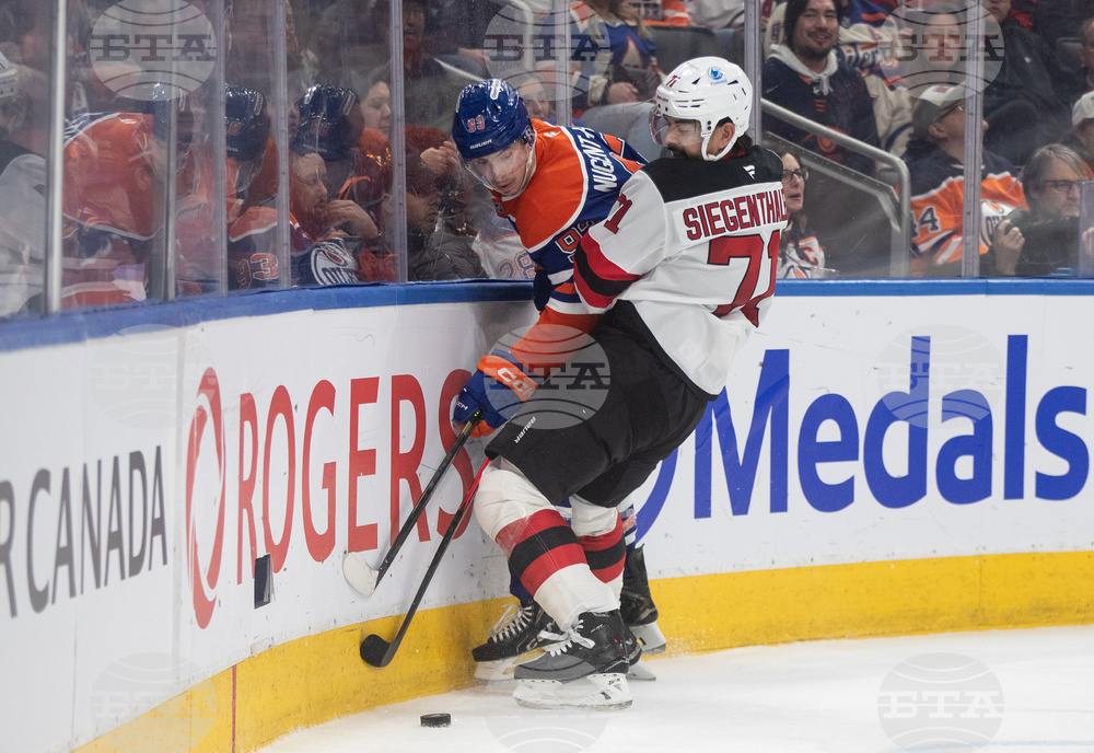 Devils Oilers Hockey