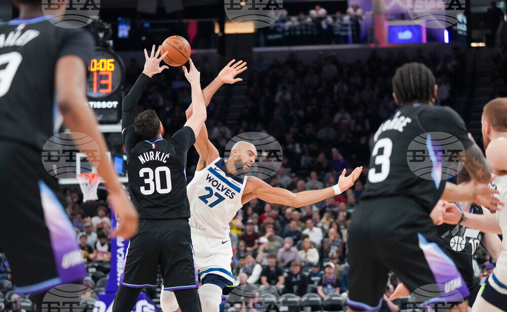 Timberwolves Jazz Basketball