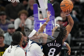 Timberwolves Jazz Basketball