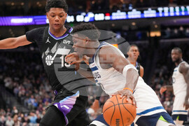 Timberwolves Jazz Basketball