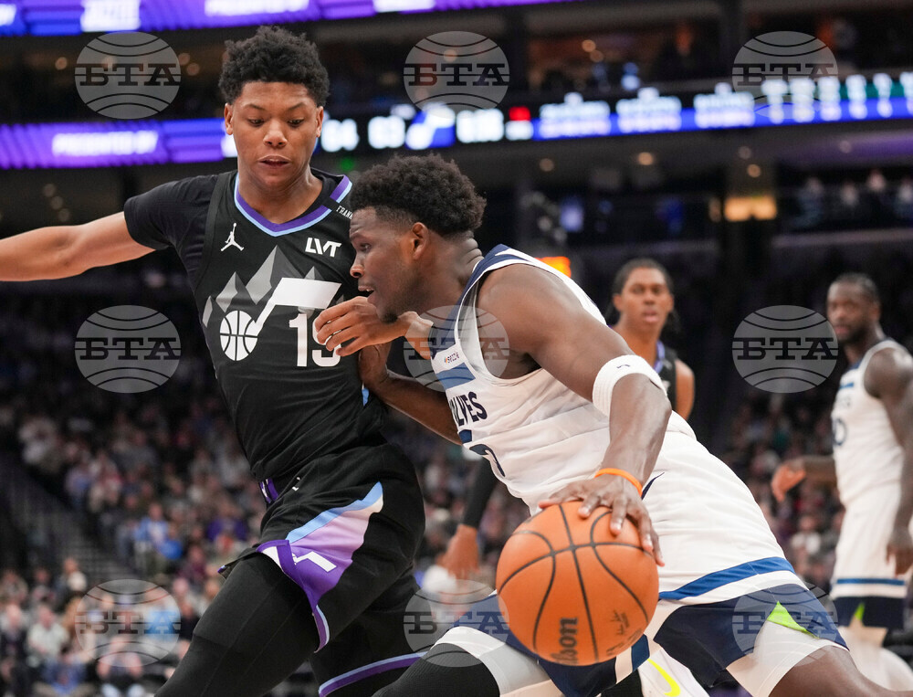 Timberwolves Jazz Basketball