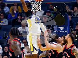 Raptors Warriors Basketball